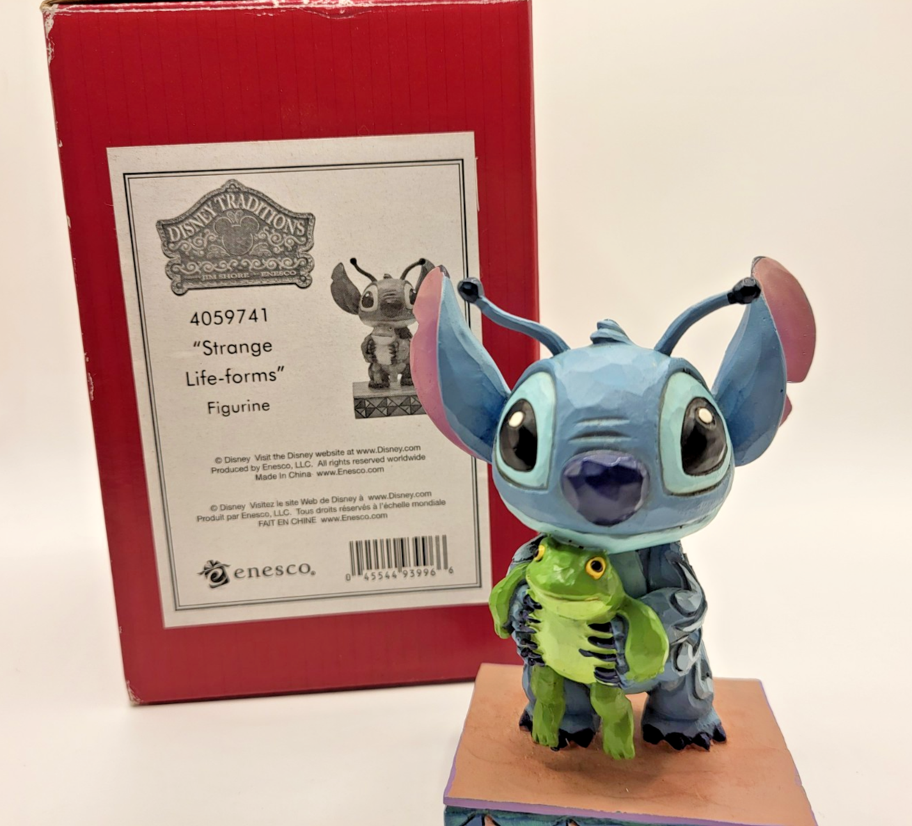 Disney Traditions Stitch Figurine Strage Life-Forms Ornament Jim Shore Boxed17