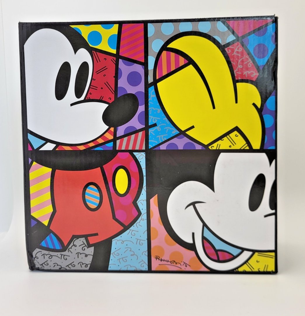Disney Britto Tinker Bell Pop Art Block Figurine 4033868 Boxed 201217