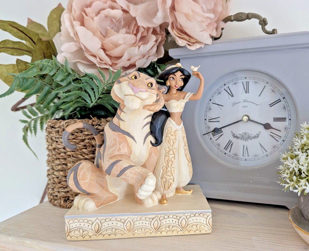 Disney Traditions Jasmine & Rajah Wondrous Wishes Aladdin Figurine Jim Shore2