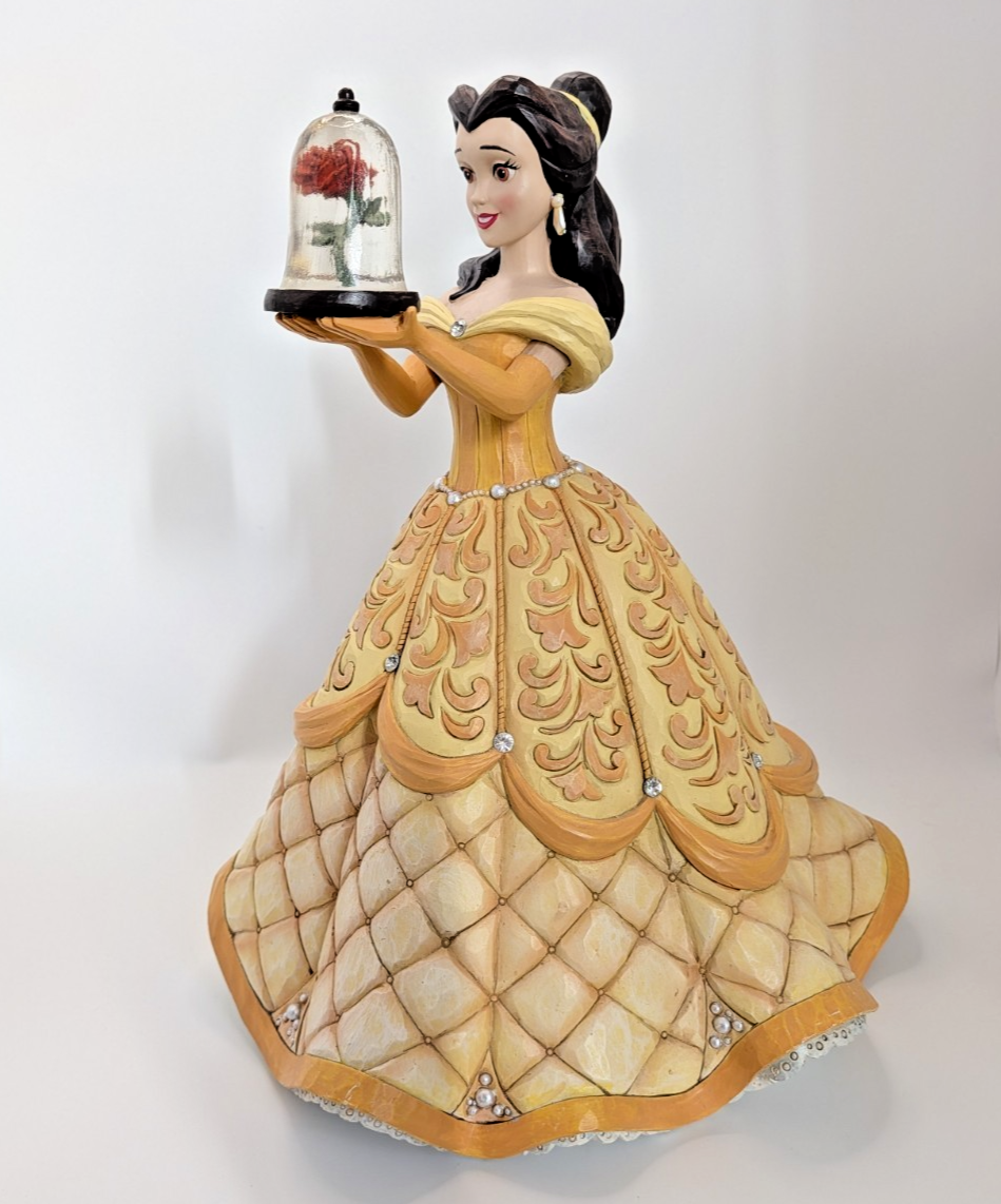 Disney Traditions Belle A Rare Rose Deluxe 6009139 – detail and condition photograph 8