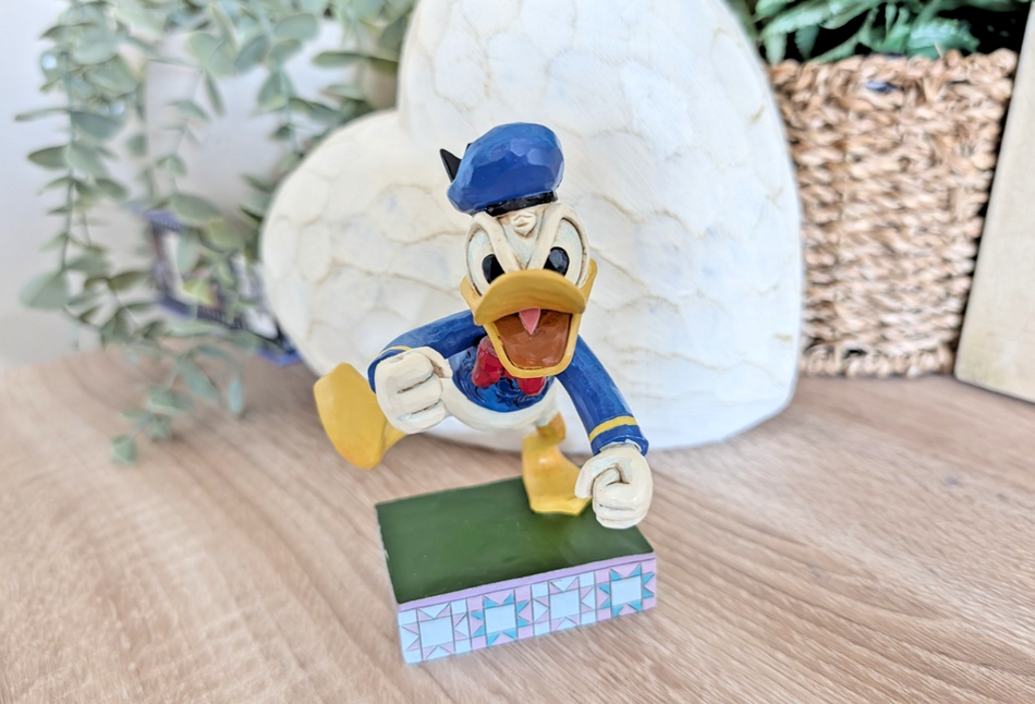 Disney Traditions Donald Duck Fowl Temper Figurine by Jim Shore