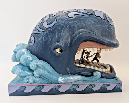 Disney Traditions Pinocchio A Whale of a Whale Figurine Jim Shore 60059712