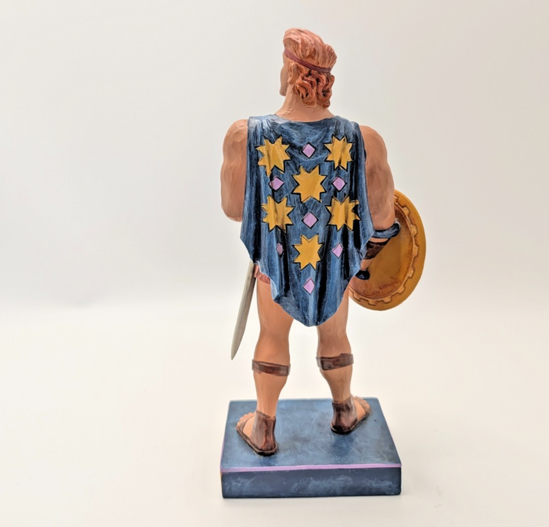 Disney Traditions Hercules Mythic Hero 4055406 unboxed figurine - base detail
