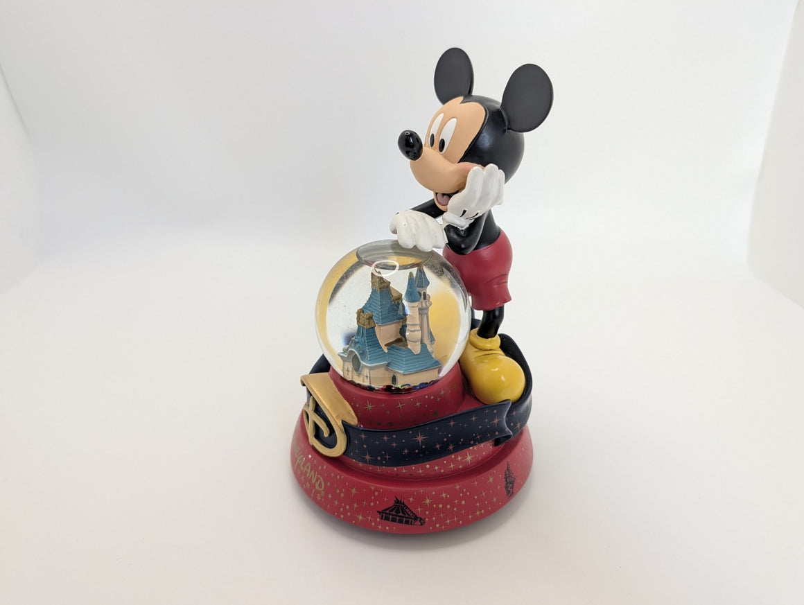Disneyland Paris Mickey Mouse musical castle snow globe photo 7