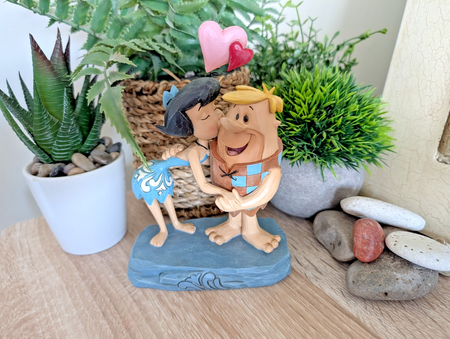 Jim Shore Flintstones Barney and Betty Rubble Romance figurine 4051595 photo 2