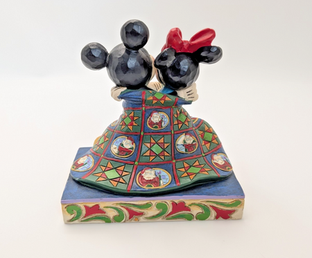 Disney Traditions Mickey & Minnie Mouse Warm Wishes Christmas Figurine Jim Shore7