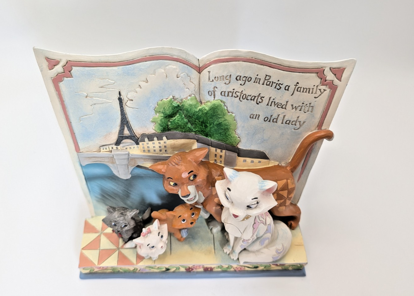 Alternate view of Disney Traditions Aristocats Long Ago in Paris storybook 6013080