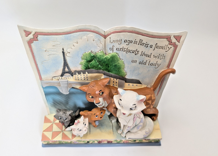 Alternate view of Disney Traditions Aristocats Long Ago in Paris storybook 6013080