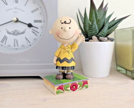 Jim Shore Peanuts Good Man Charlie Brown 4044676 by Enesco - Retired Unboxed Figurine - product view 2