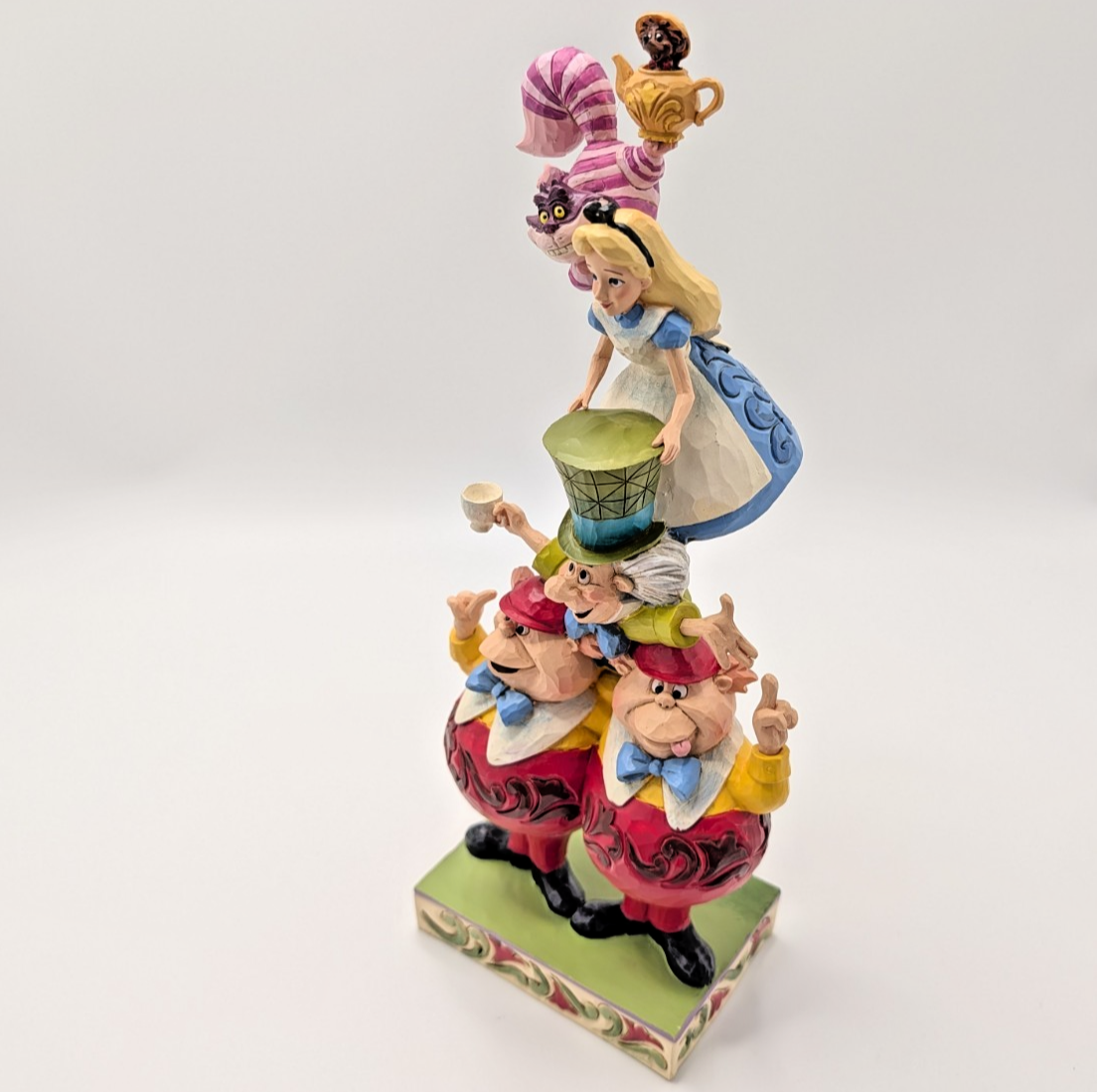 Disney Traditions Alice in Wonderland We're All Mad Here figurine photo 7