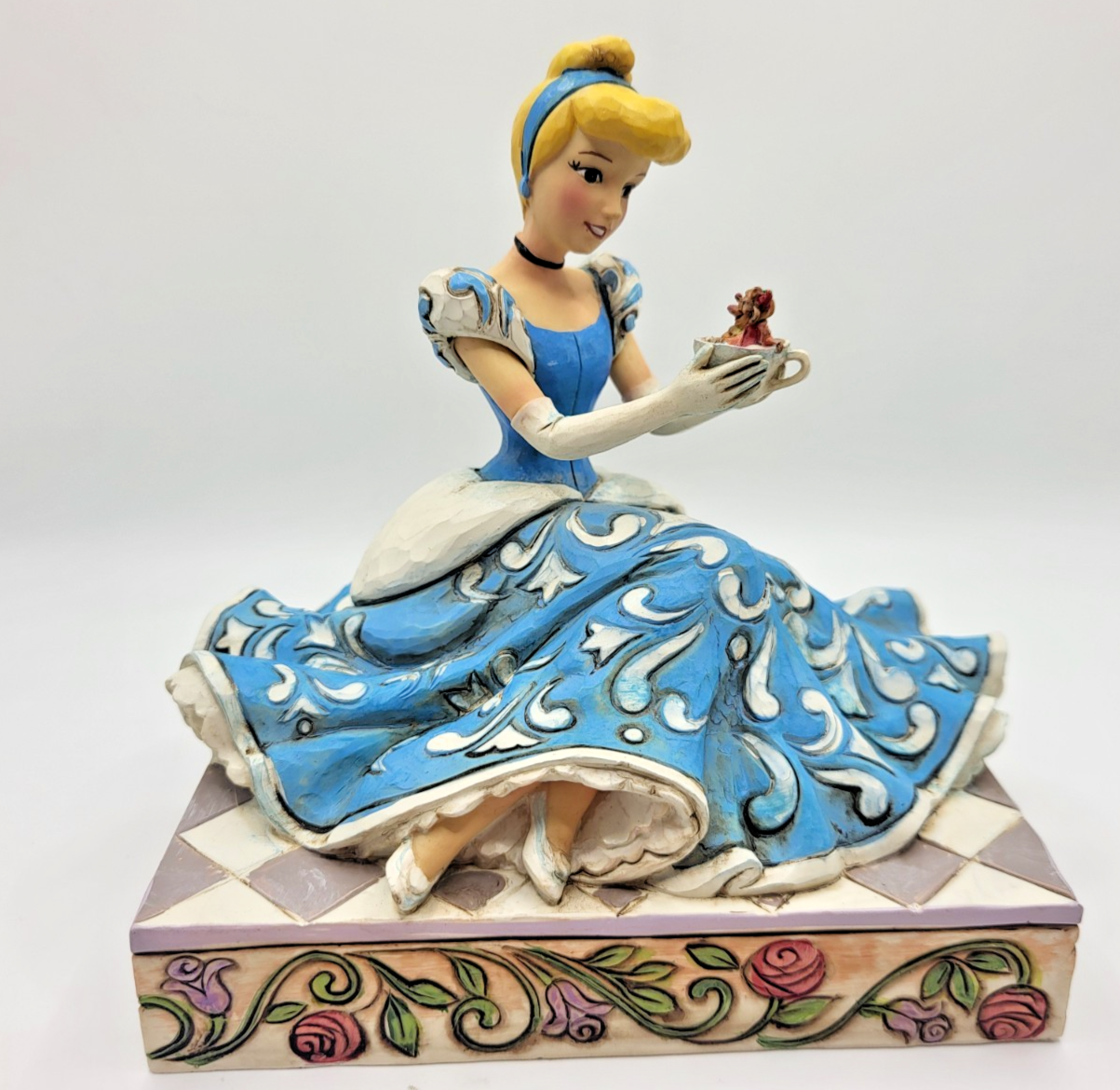 Disney Traditions Cinderella Figurine Caring And Couragious Ornament Jim Shore5