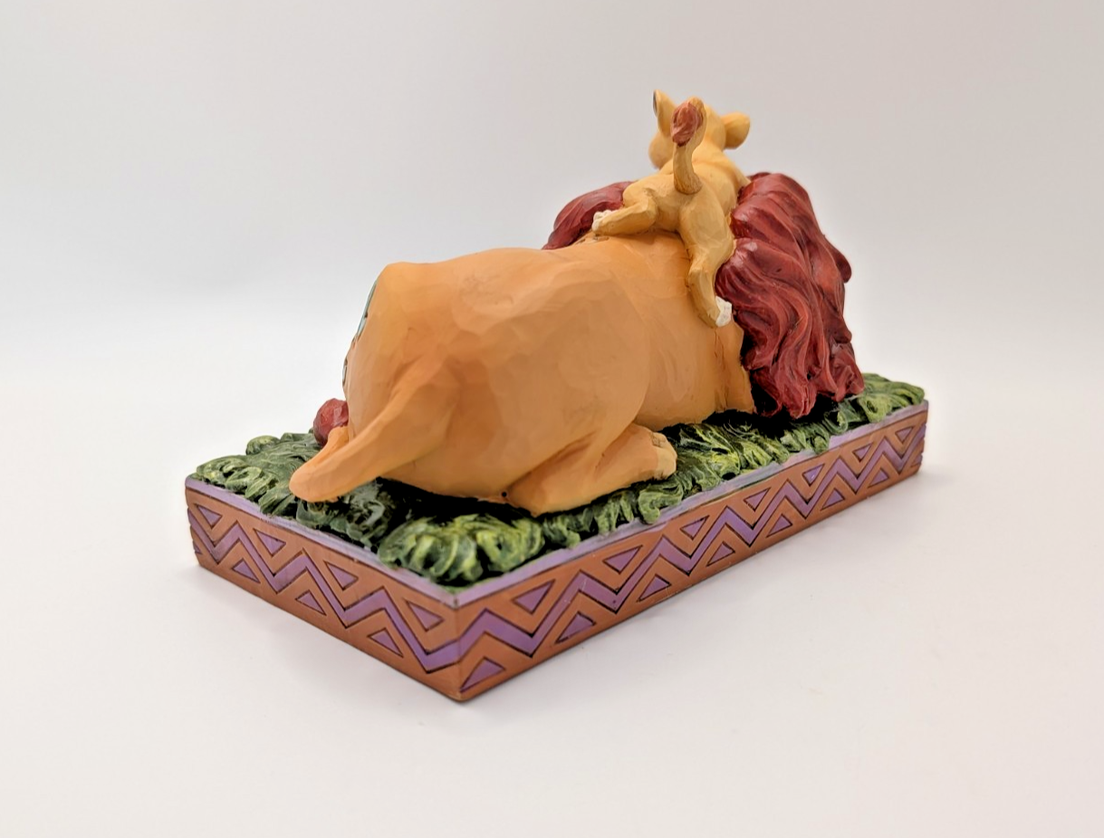Disney Traditions Simba and Mufasa A Father's Pride figurine photo 9