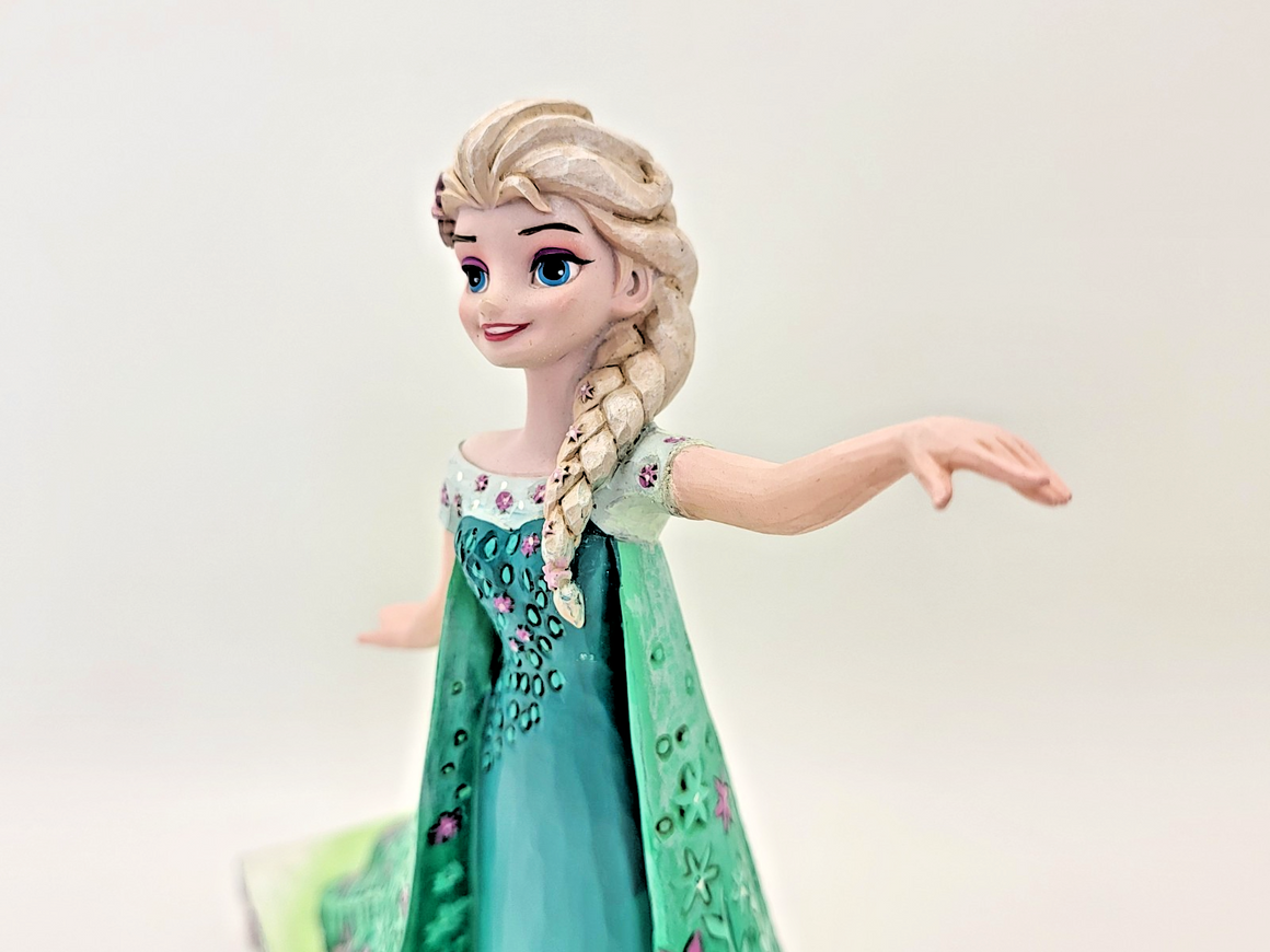 Disney Traditions Celebration Of Spring Figurine Elsa Frozen Ornament19