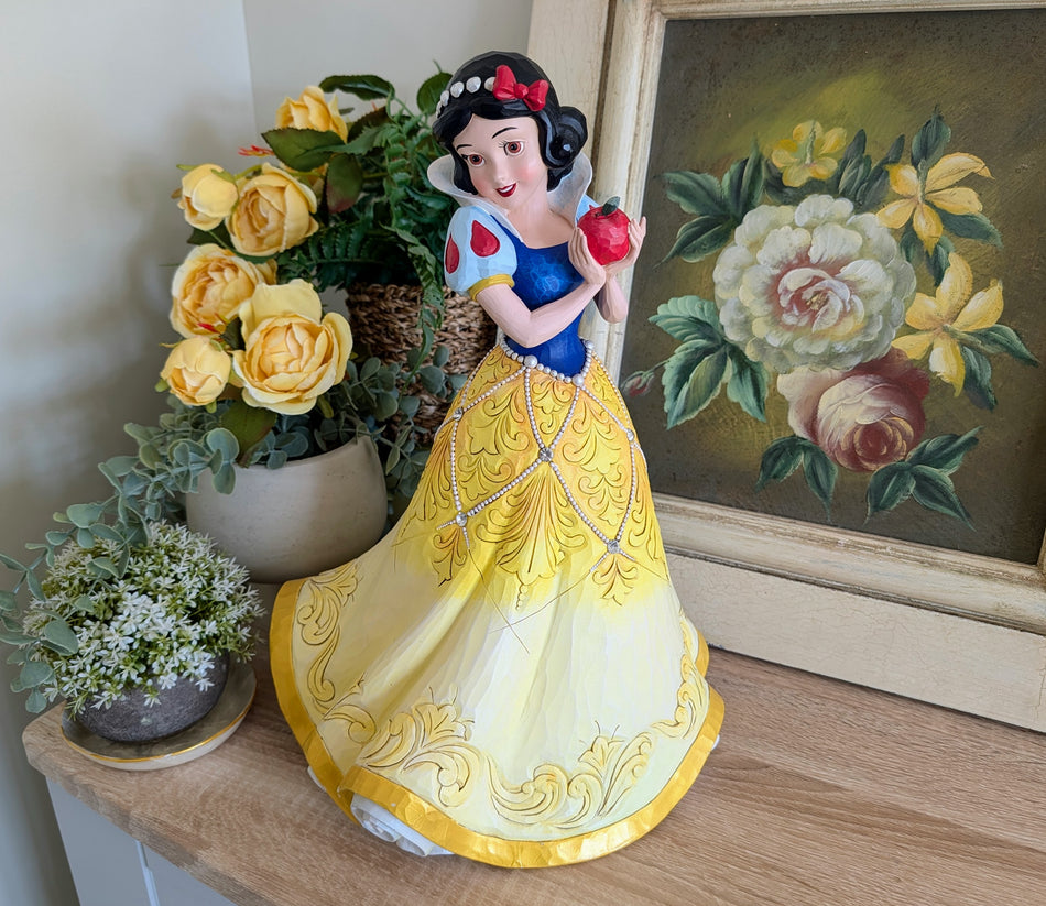 Disney Traditions Snehvide Deluxe The Fairest of All 6010882 af Jim Shore – med æske og mærke