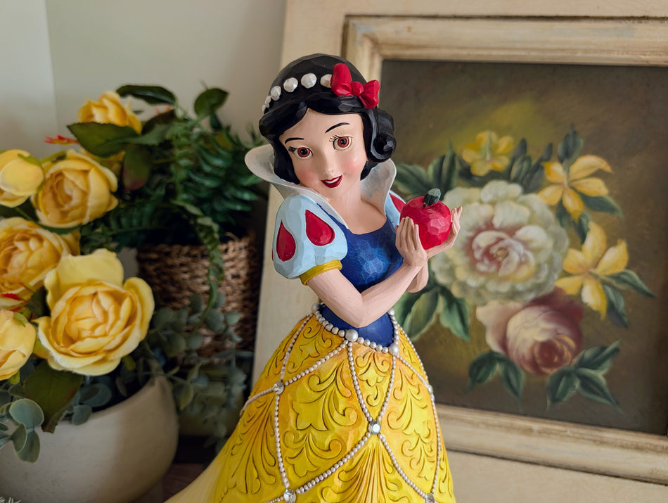 Disney Traditions Snehvide Deluxe The Fairest of All 6010882 af Jim Shore – med æske og mærke