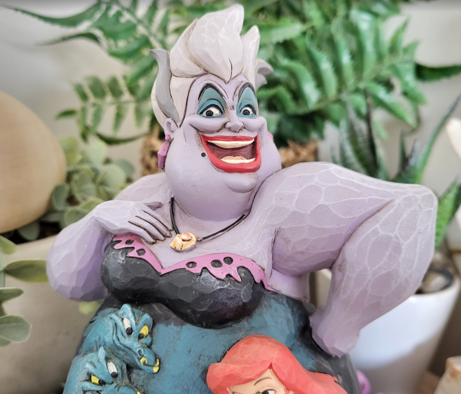 Disney Traditions Ursula and Ariel Deep Trouble Figurine by Jim Shore