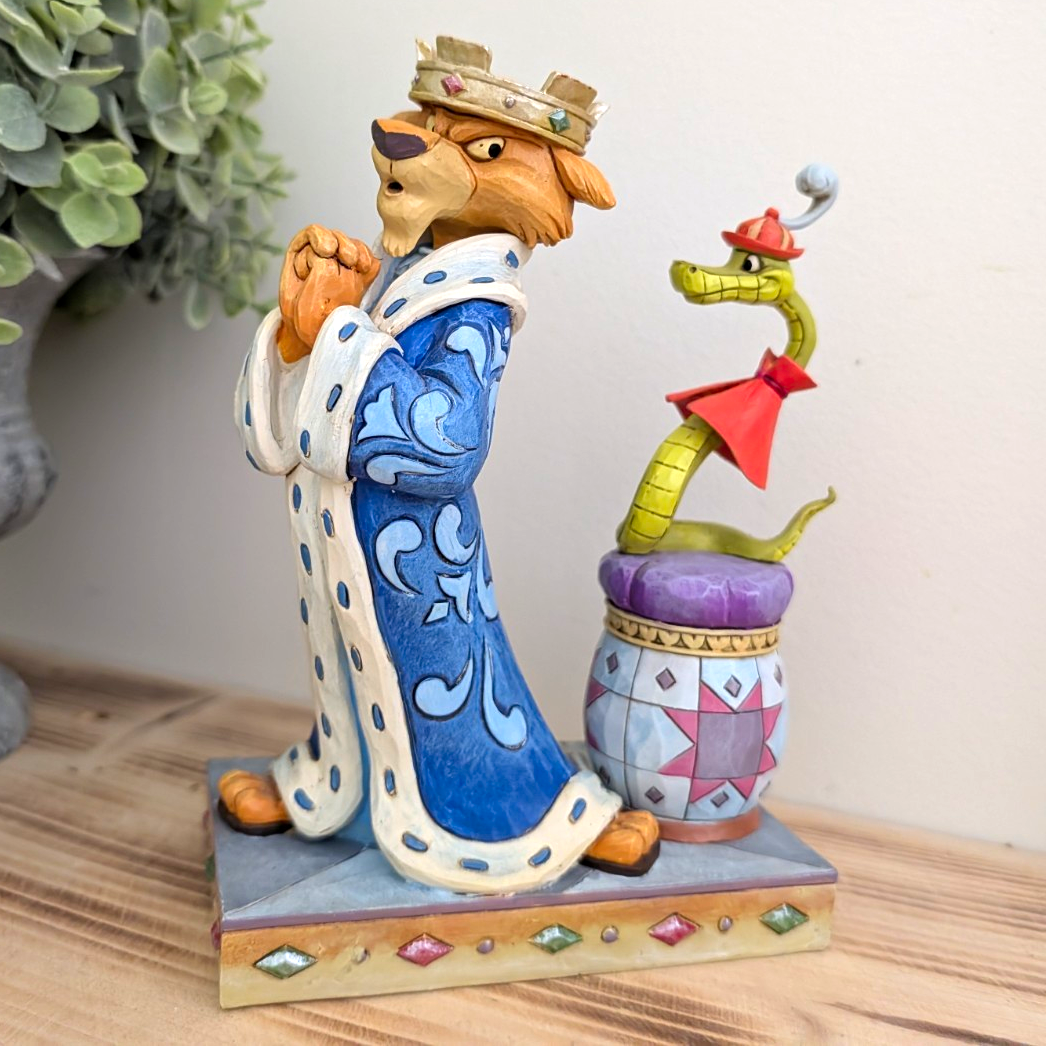 Disney Traditions Robin Hood Prince John & Sir Hiss Figurine 4050418 Jim Shore2